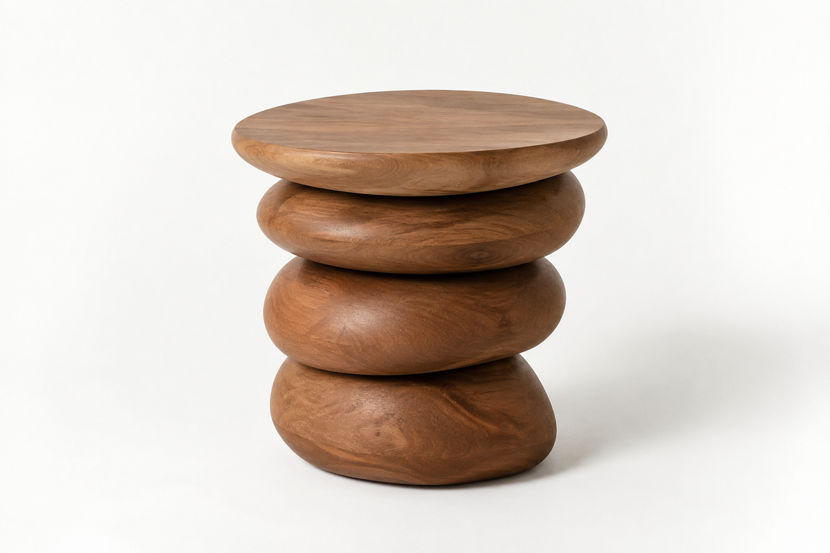 Mesa Pila - diseño orgánico elegante sofisticado estilo catálogo